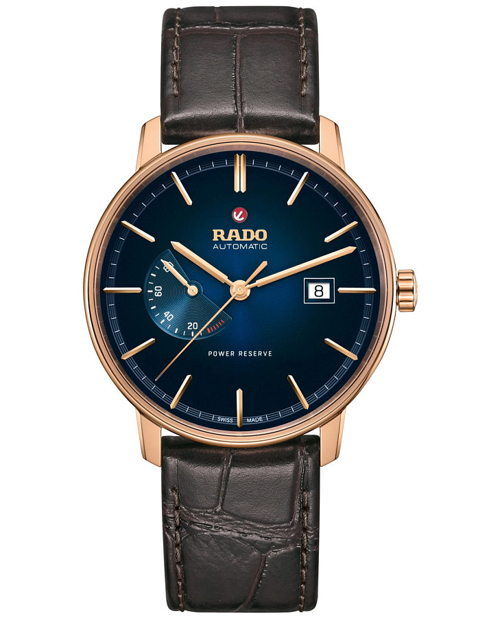 Часы Rado Coupole Classic Automatic Power Reserve R22879215 — мужские, синий