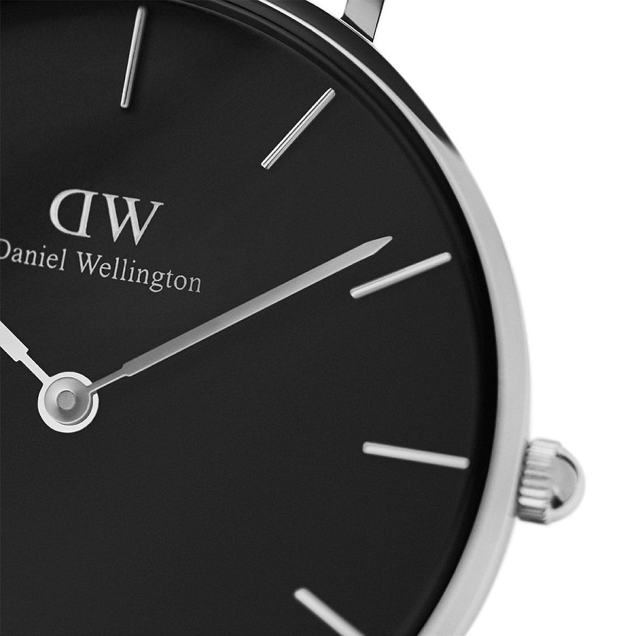 Часы Daniel Wellington Petite Sterling DW00100162 — кварцевые, металл сталь