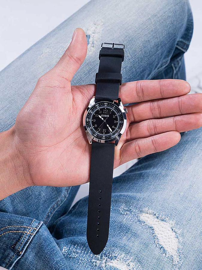 Часы Guess Max GW0494G1 — силикон, мужские