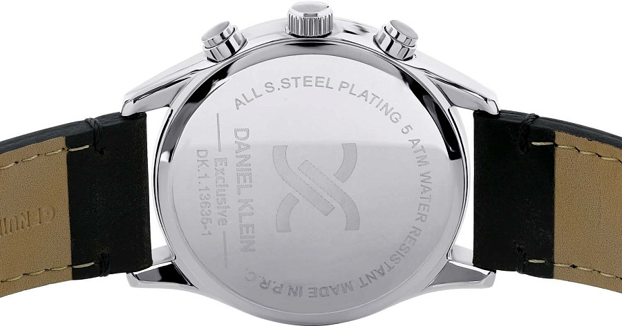 Часы Daniel Klein ACP DK.1.13635-1 — кожаный, мужские