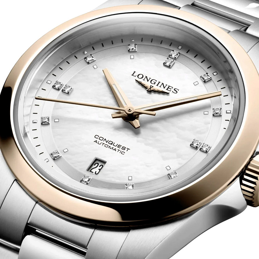 Часы Longines Conquest L3.320.5.87.6 — металл сталь, Швейцария