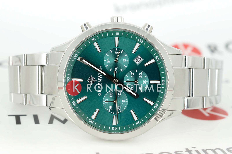 Часы Greenwich Skipper GW 043.10.37 — кварцевые, сталь металл