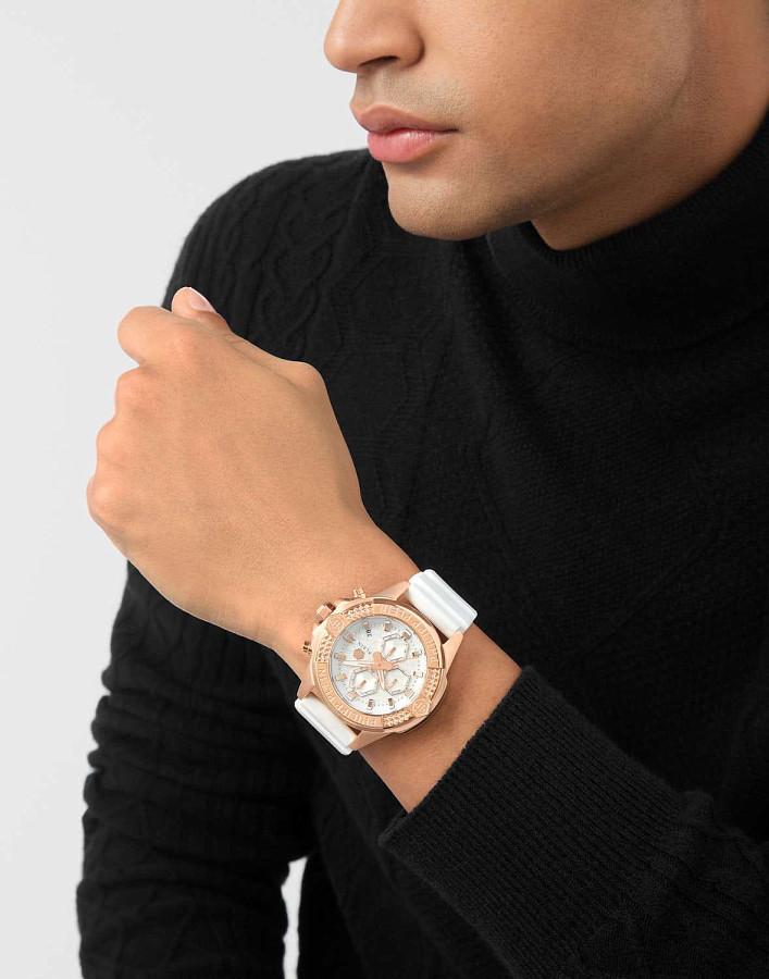 Часы Philipp Plein The $kull Chrono PWWFA0325 — силикон, мужские