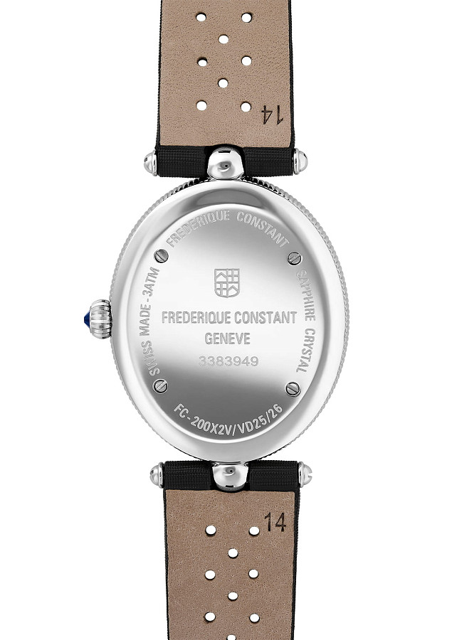 Часы Frederique Constant Classics Art Deco Oval FC-200MPW2V6 — кварцевые, сталь металл