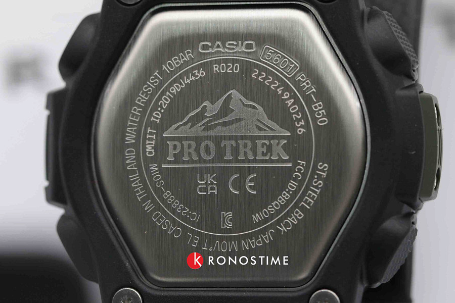 Часы Casio Pro Trek PRT-B50-1DR (PRT-B50-1) — кварцевые, Япония, мужские