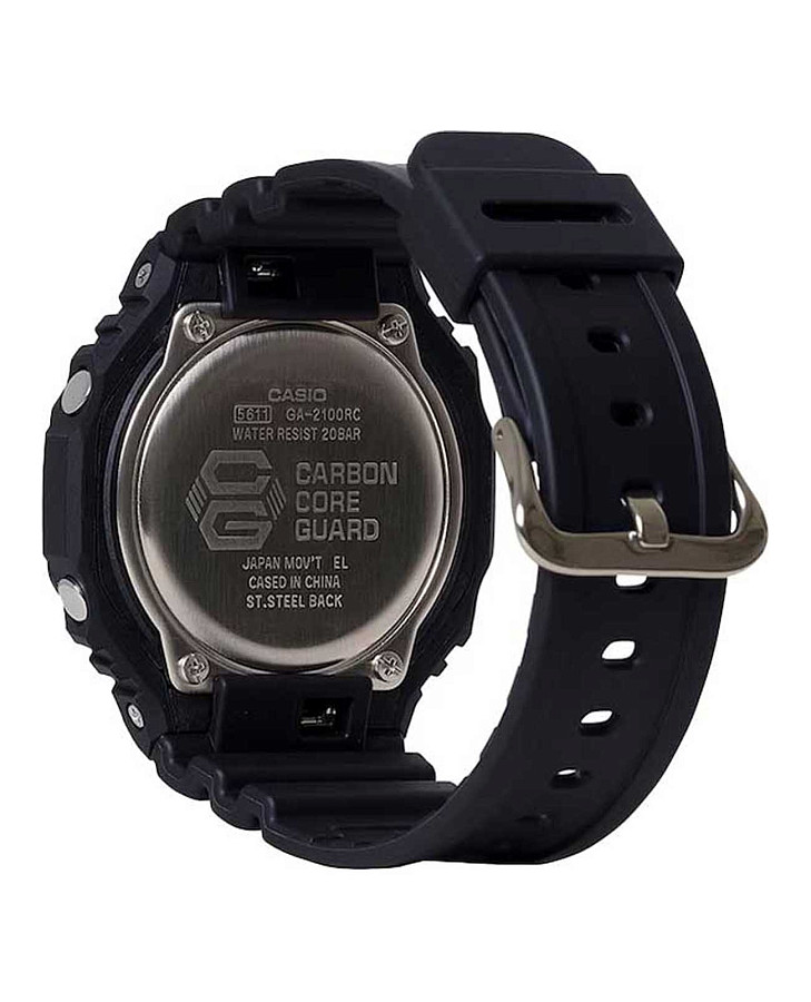Часы Casio G-Shock GA-2100RC-1ADR (GA-2100RC-1A) — карбон пластик, Япония