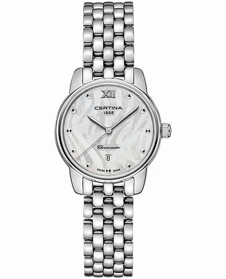 Часы Certina DS-8 Lady C033.051.11.118.00 — женские, перламутровый
