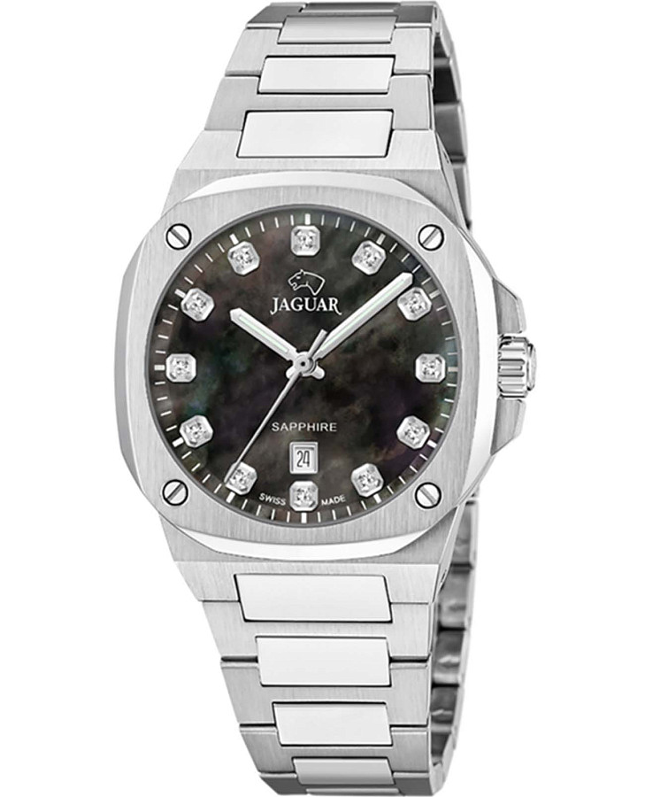 Часы Jaguar Rond Carre J1027/8 — женские, черный