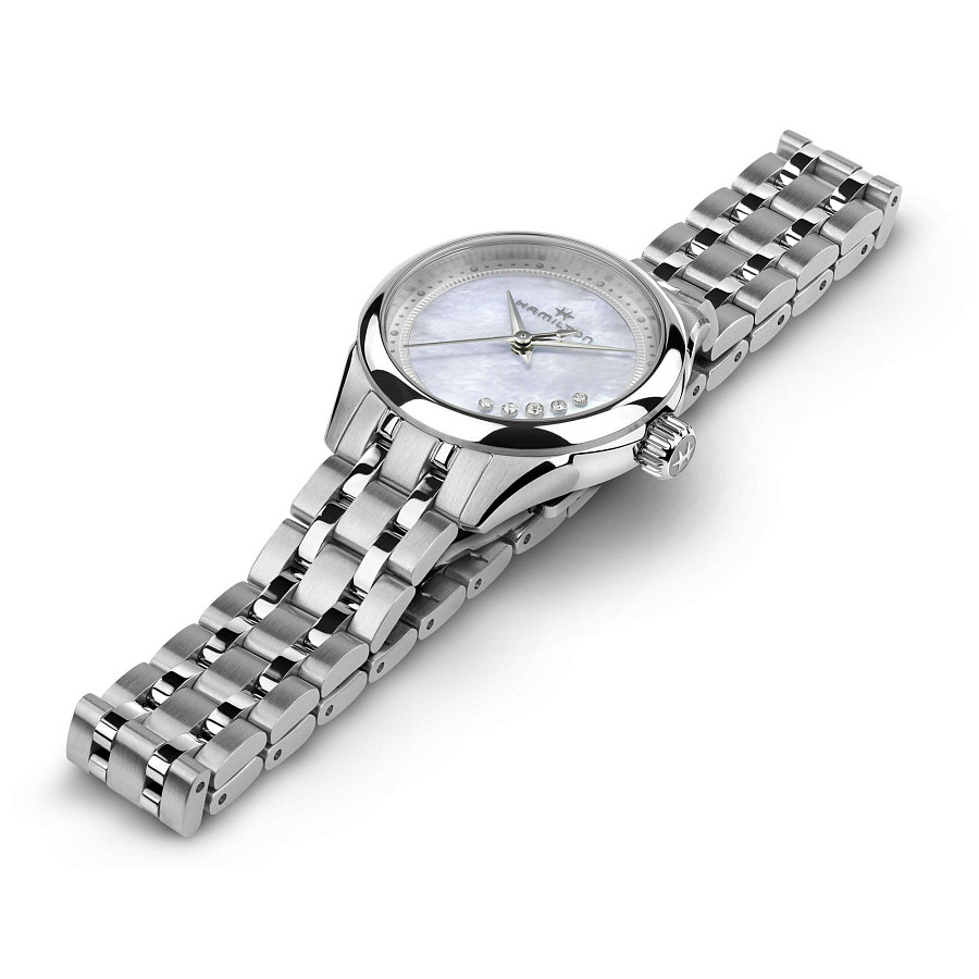 Часы Hamilton Jazzmaster Lady Quartz H32111190 — кварцевые, сталь металл