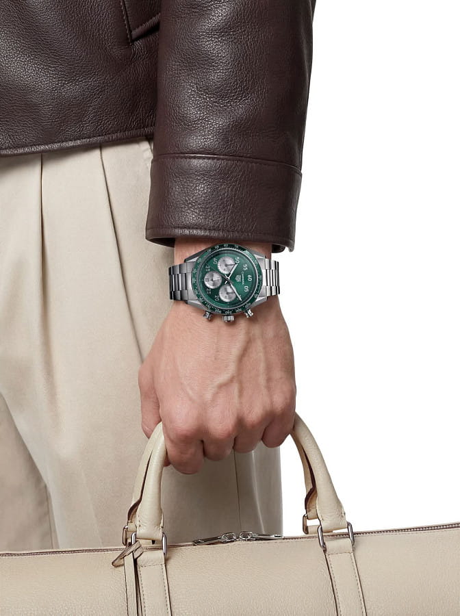 Часы TAG Heuer Carrera Chronograph Sport CDB2112.BA0054 — сталь металл, Швейцария