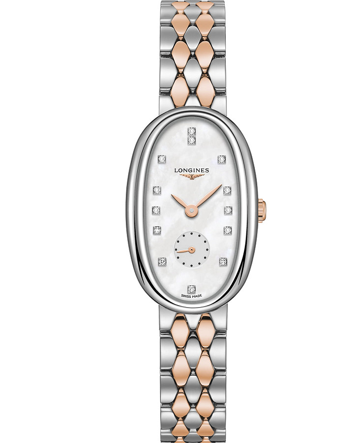 Часы Longines Symphonette L2.306.5.87.7 — женские, перламутровый