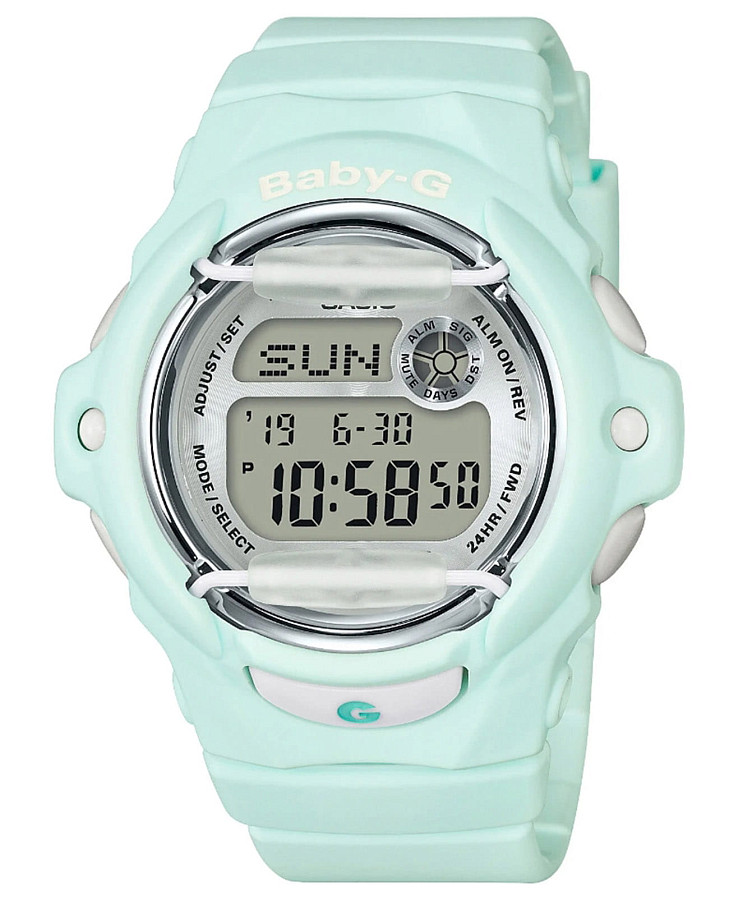 Часы Casio Baby-G BG-169R-3 — женские, серый