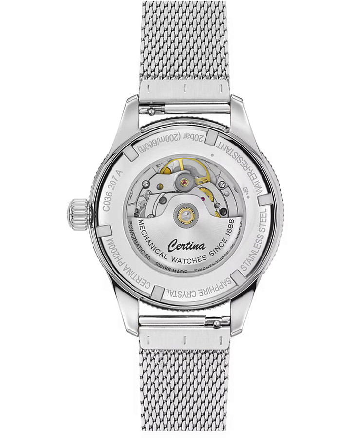 Часы Certina DS PH200M C036.207.11.296.00 — механические, сталь
