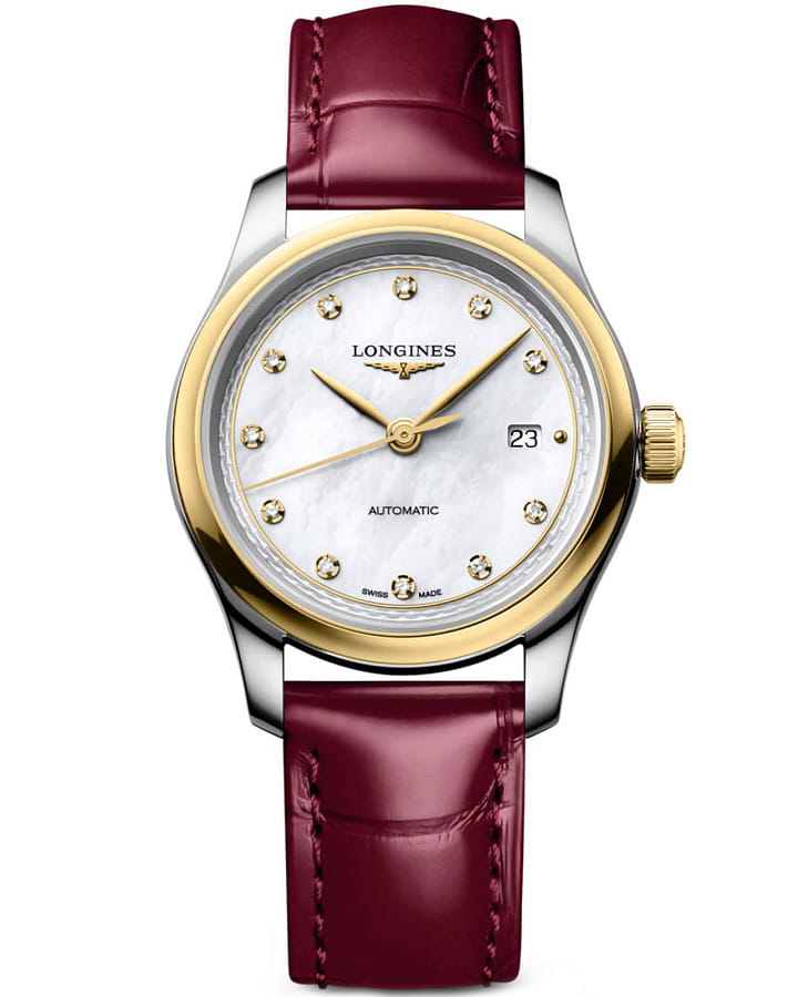 Часы Longines Master Collection L2.449.5.87.2 — женские, серебристый