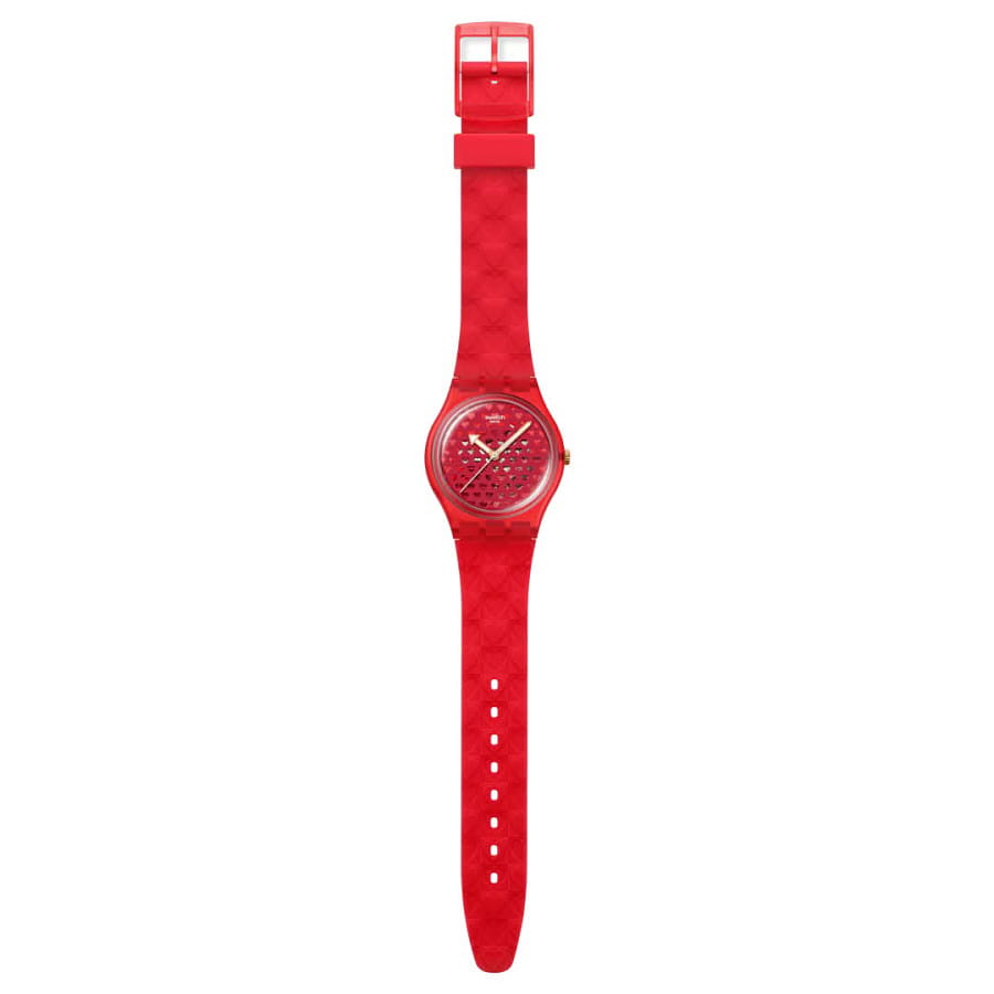 Часы Swatch Love In Scarlet SO28Z122 — пластик, Швейцария