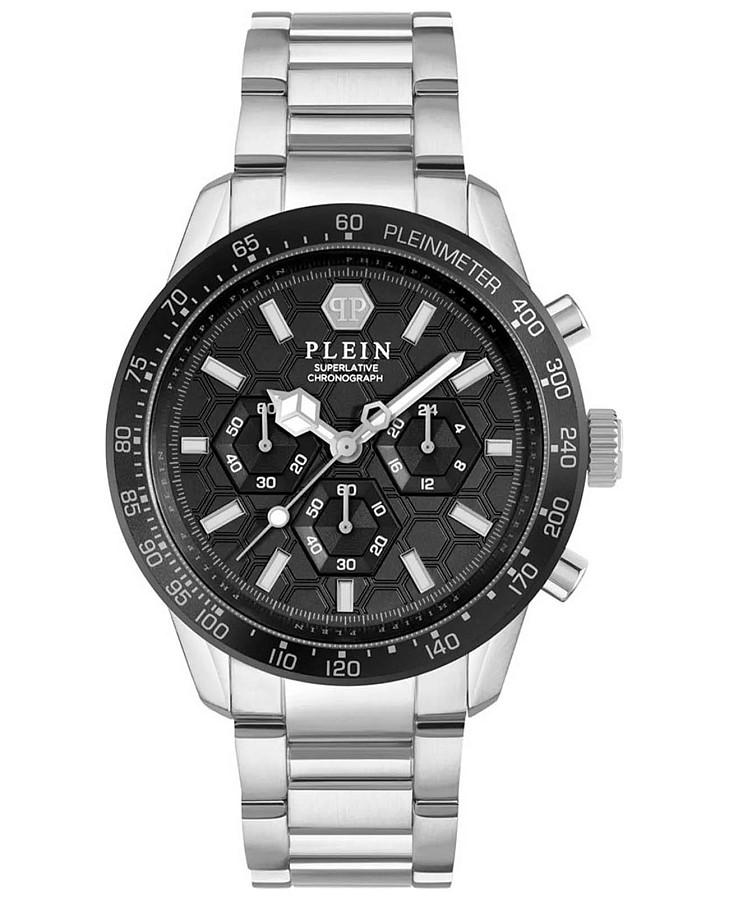 Часы Philipp Plein Gents Hyper-Sport Pleinmeter PWPYA0424 — мужские, черный