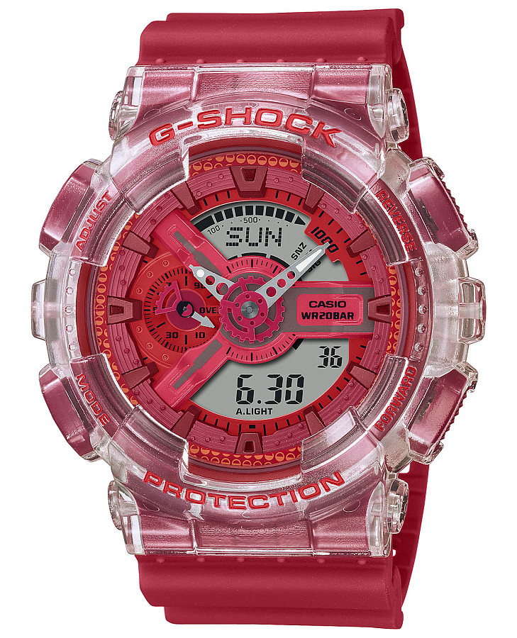 Часы Casio G-Shock GA-110GL-4ADR (GA-110GL-4A) — мужские, цветной