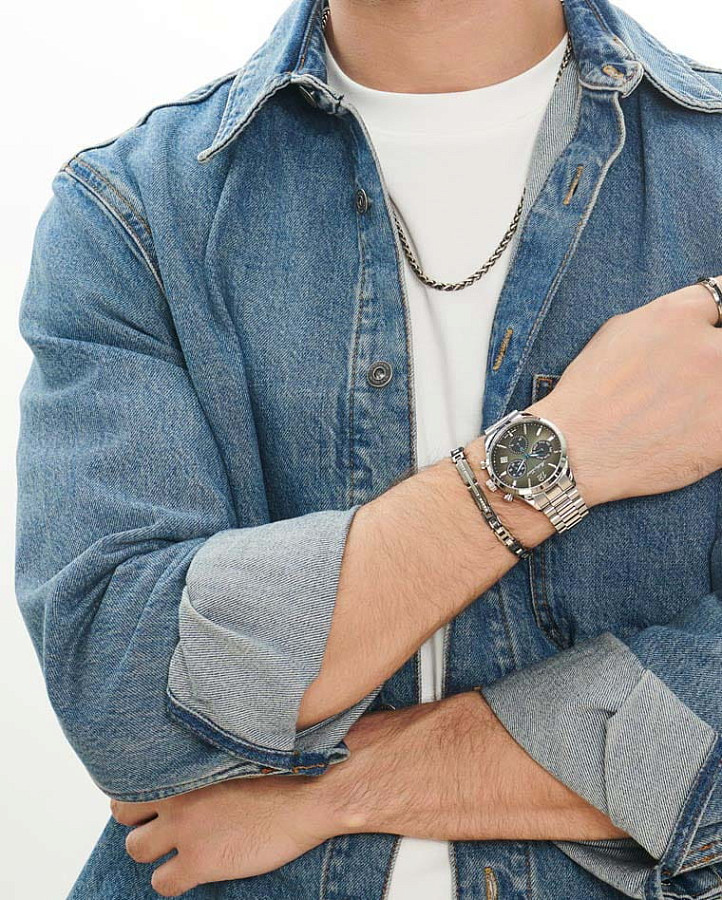 Часы Mathey-Tissot Urban H411CHAN — кварцевые, металл сталь