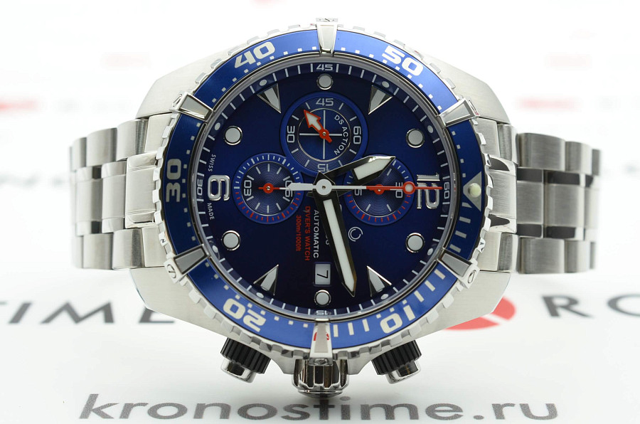 Часы Certina DS Action Diver Chronograph Automatic C032.427.11.041.00 — мужские, нержавеющая сталь