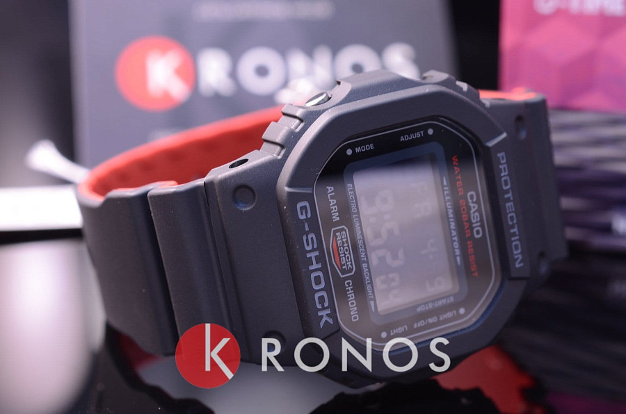 Часы Casio G-Shock DW-5600HRGRZ-1 — пластик, Япония