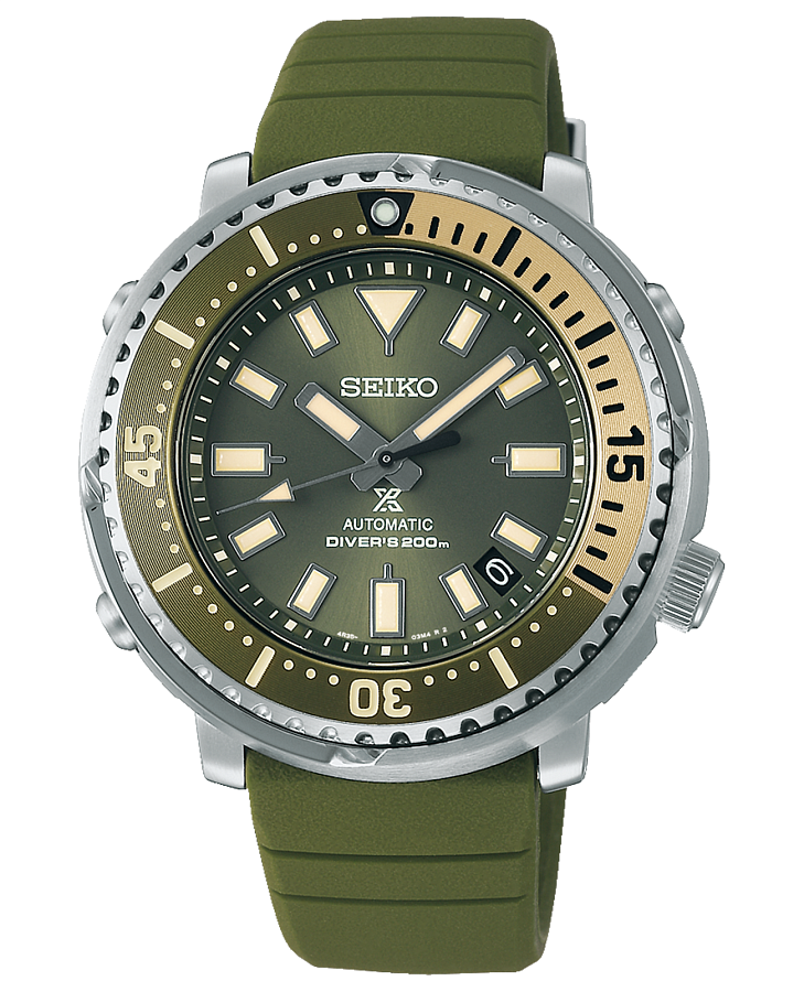 Часы Seiko Prospex SRPF83K1 — мужские, зеленый