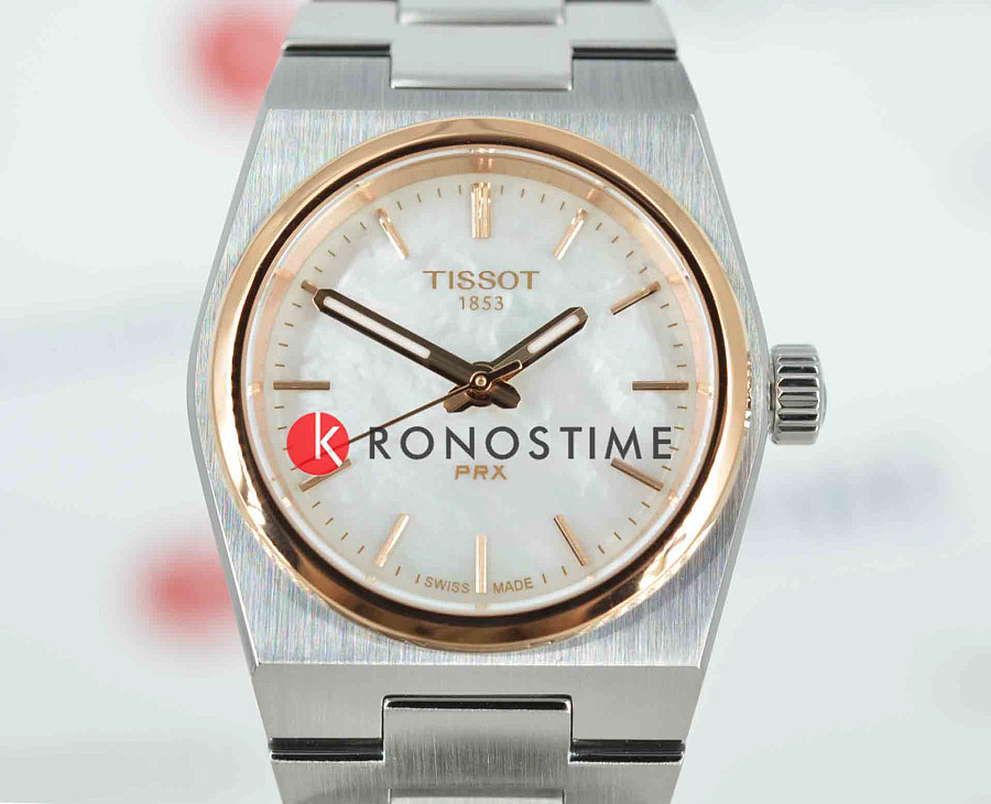 Часы Tissot PRX 25 mm T137.010.21.111.00 — кварцевые, сталь металл