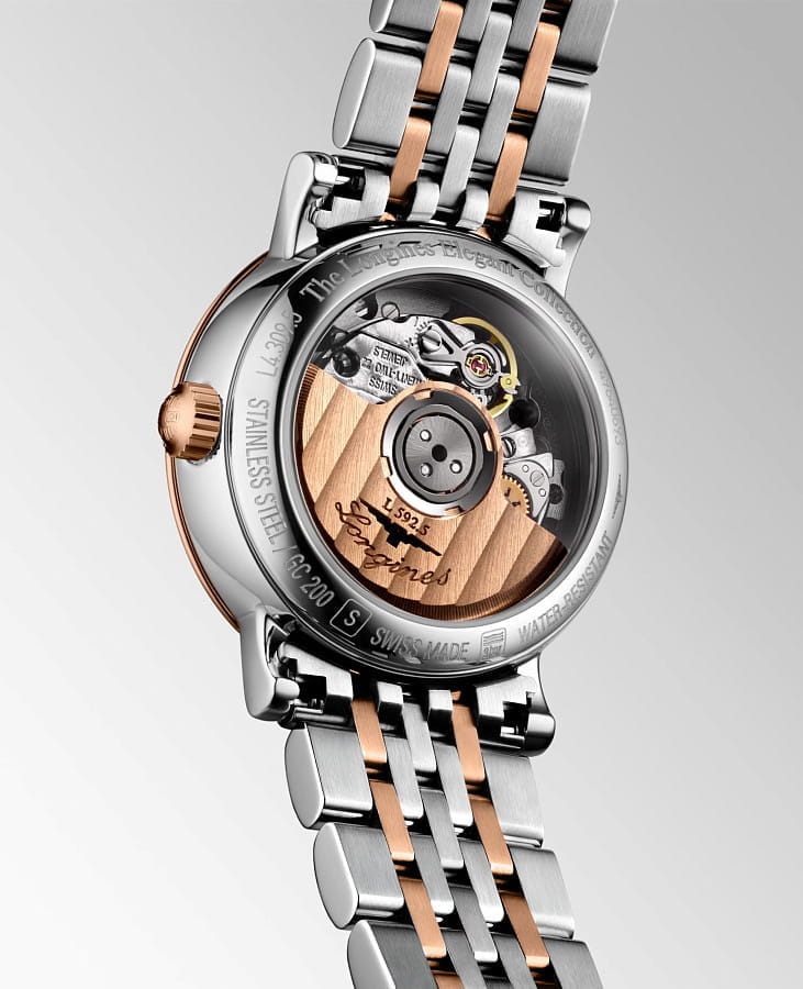 Часы Longines Elegance Elegant Collection 25.50 mm L4.309.5.80.7 — механические, сталь металл