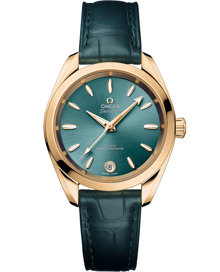 Часы Omega Seamaster Aqua Terra 220.53.34.20.10.001 — женские, зеленый