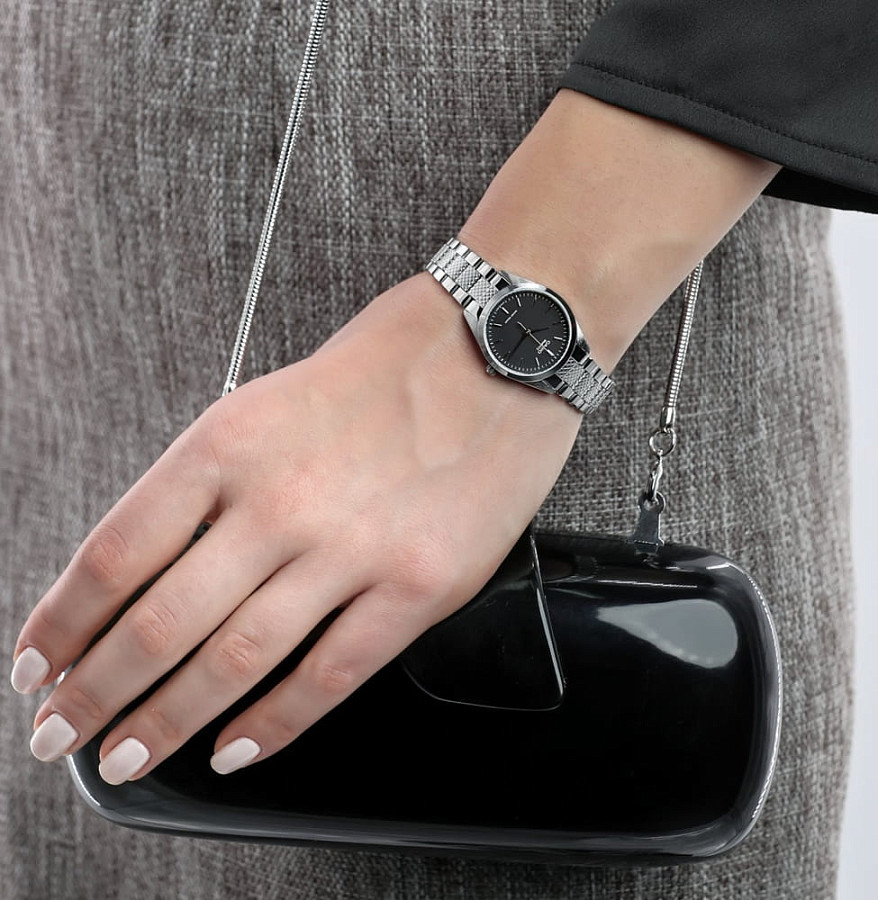 Часы Casio Collection LTP-1274D-1A — кварцевые, сталь металл