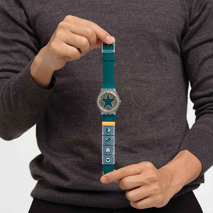 Часы Swatch New Gent Biosourced SO29Z119 — артикул SO29Z119