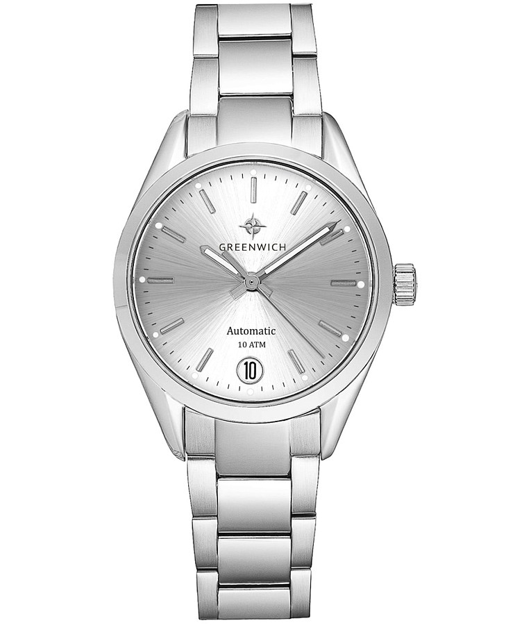 Часы Greenwich Abeona GW 374.10.33 — женские, серебристый