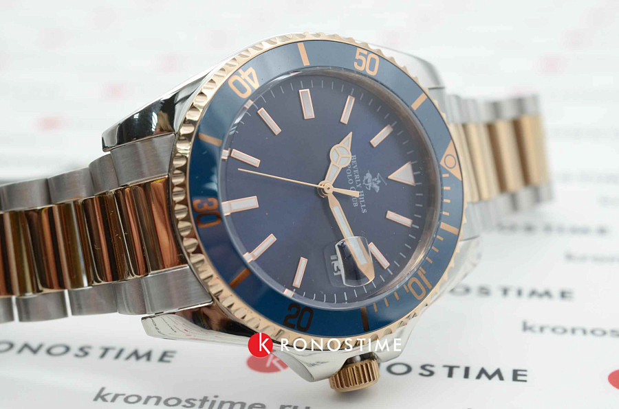 Часы Beverly Hills Polo Club BP3125X.590 — нержавеющая сталь, мужские
