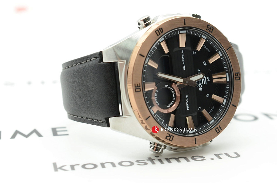 Часы Casio Edifice ERA-110GL-1A — кварцевые, сталь металл