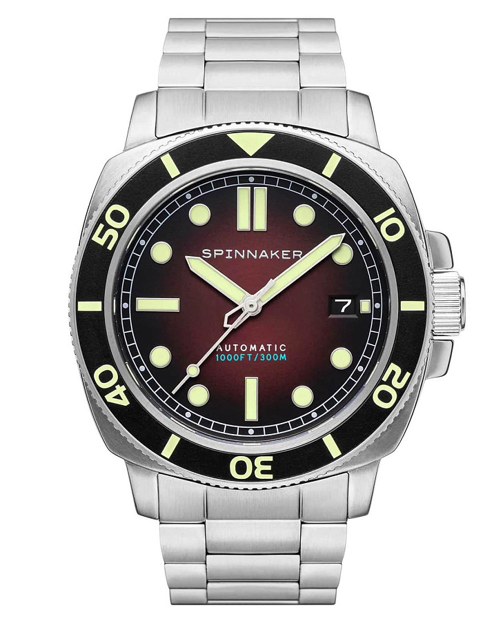 Часы Spinnaker Hull Diver SP-5088-33 — мужские, красный