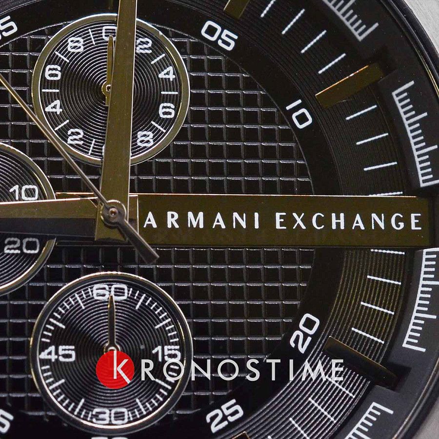 Часы Armani Exchange Hampton AX2454 — мужские, нержавеющая сталь с ip-покрытием