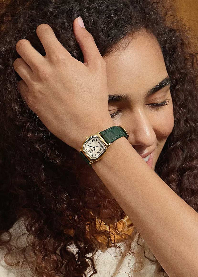 Часы Fossil Harlow ES5427 — сталь металл, США