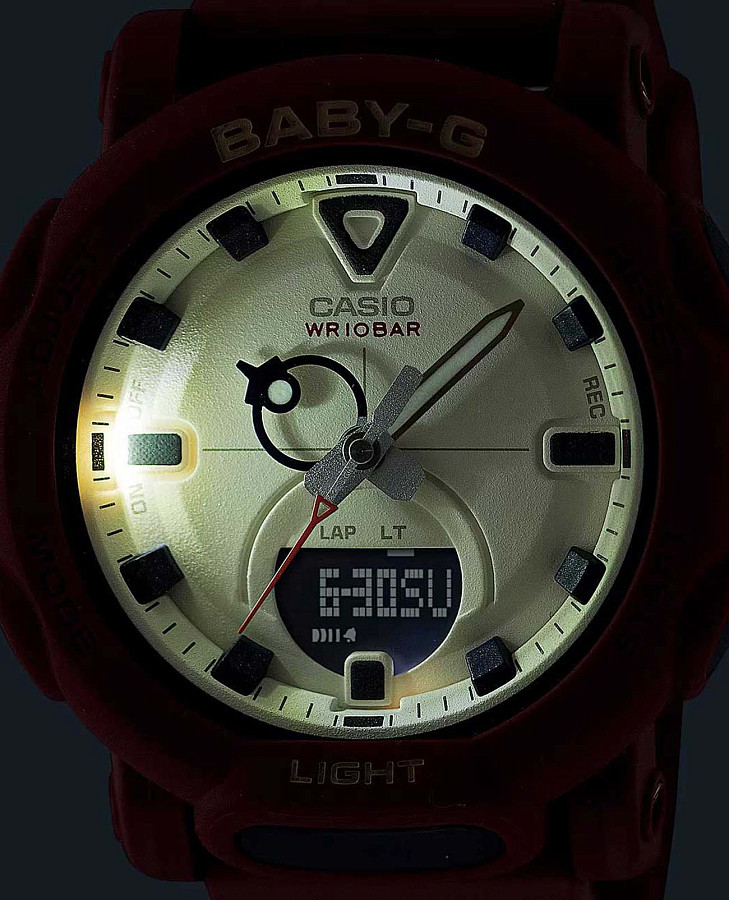 Часы Casio Baby-G BGA-310RP-4ADR (BGA-310RP-4A) — пластик, женские