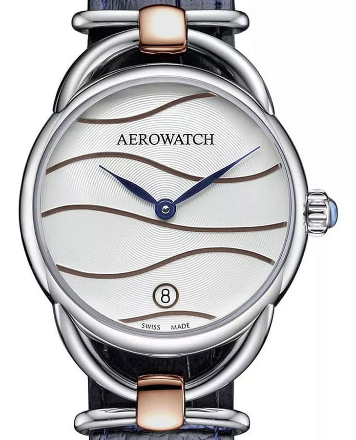 Часы Aerowatch Sensual 07977 BI04 — кварцевые, металл сталь