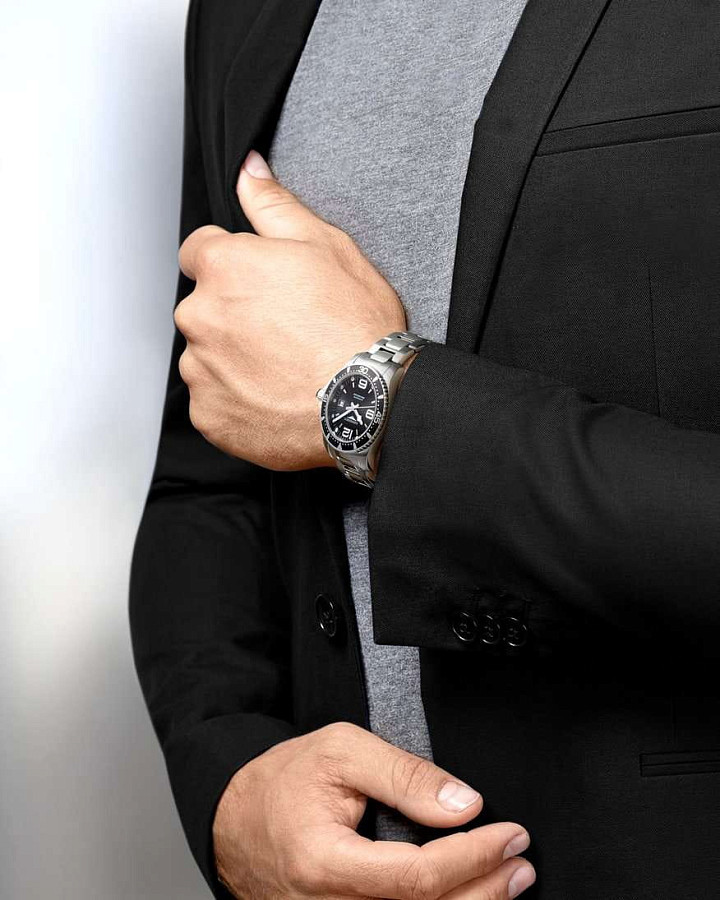 Часы Longines HydroConquest L3.841.4.56.6 — Швейцария, механические
