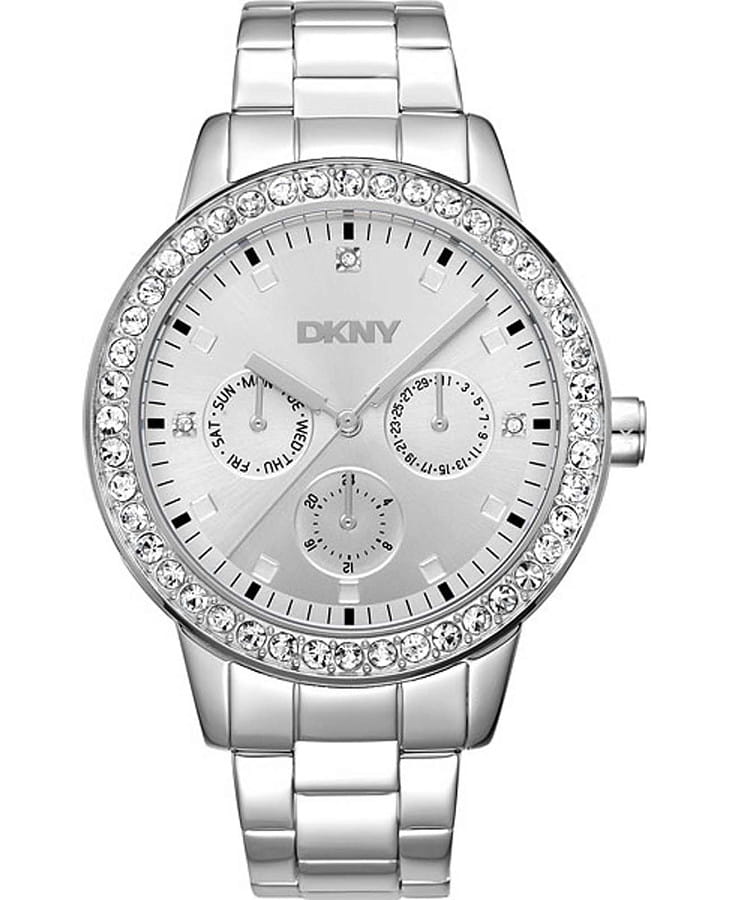 Часы DKNY Parsons Multi Glitz DK1L055M0035 — женские, серебристый