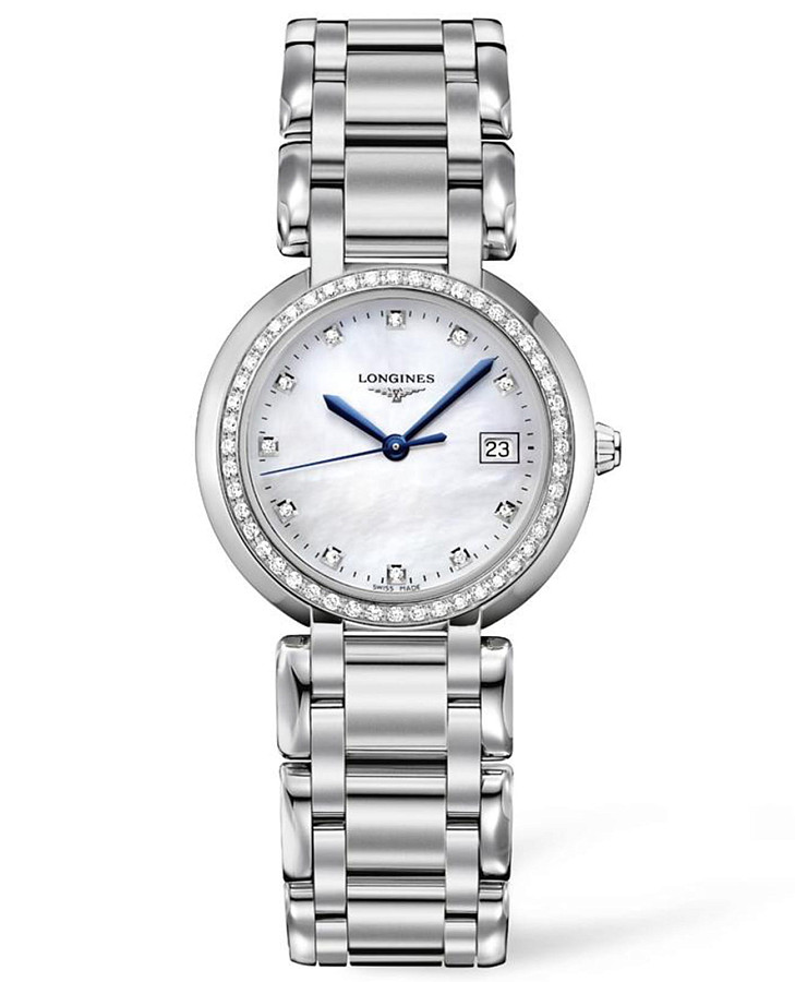 Часы Longines PrimaLuna L8.112.0.87.6 — женские, перламутровый