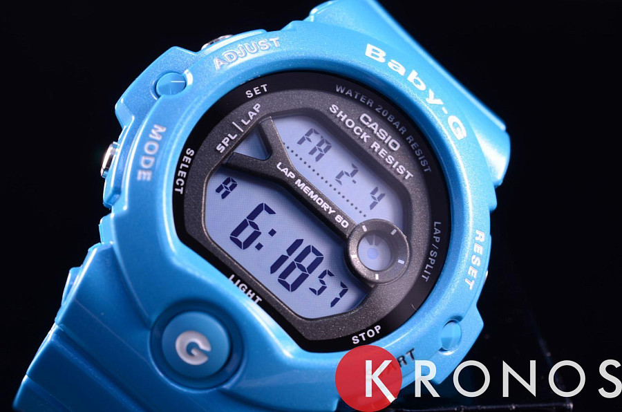 Часы Casio Baby-G BG-6903-2E — женские, голубой