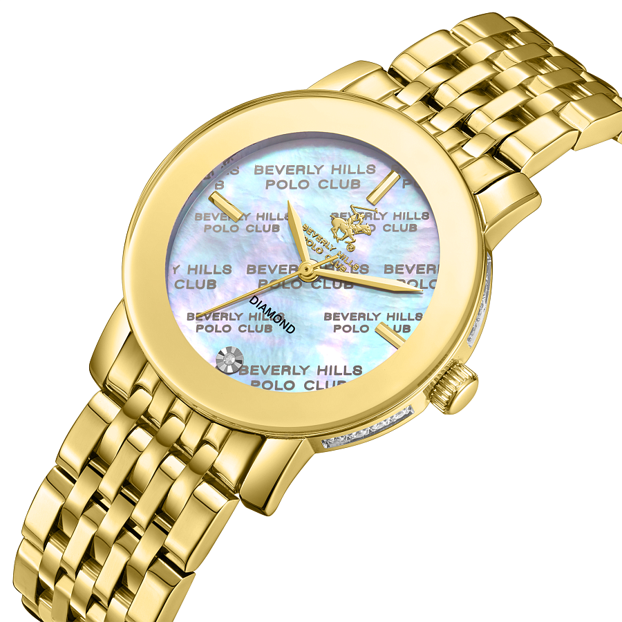 Часы Beverly Hills Polo Club BP3670C.120 — кварцевые, сталь металл