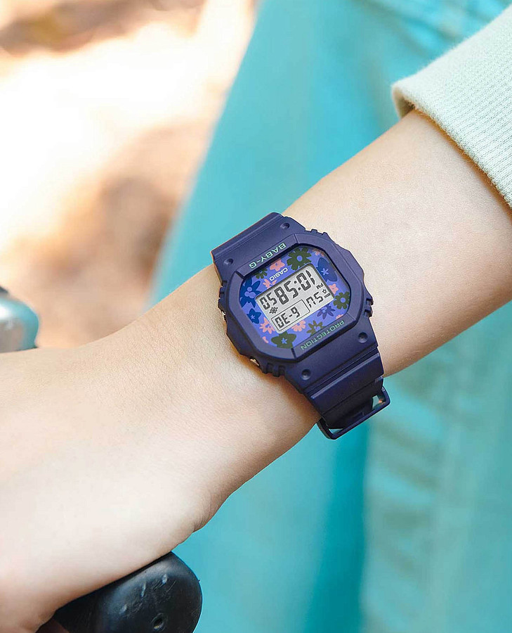 Часы Casio Baby-G BGD-565RP-2DR (BGD-565RP-2) — кварцевые, пластик