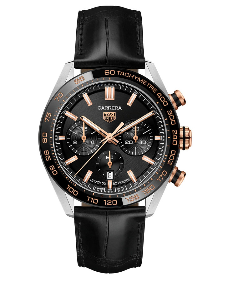 Часы TAG Heuer Carrera CBN2A5A.FC6481 — мужские, черный