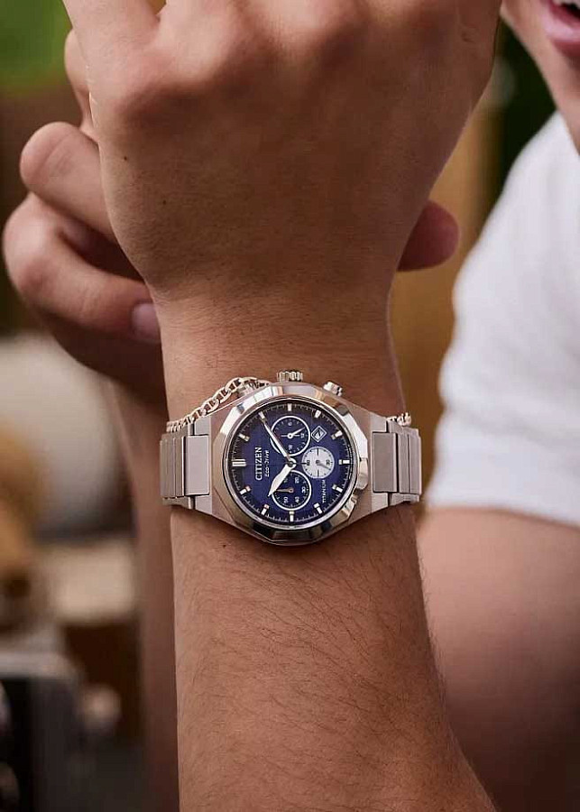 Часы Citizen Zenshin CA4691-59L — кварцевые, титан