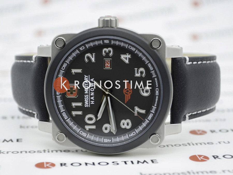 Часы Swiss Military Hanowa Aerograph Night Vision SMWGB2101302 — сталь металл, Швейцария