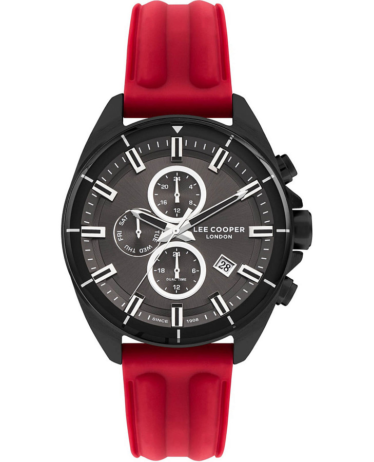 Часы Lee Cooper LC07881.668 — мужские, красный