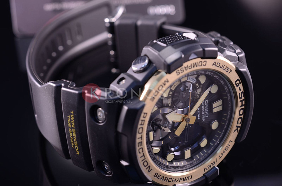 Часы Casio G-Shock GN-1000GB-1A — электронные, сталь металл пластик