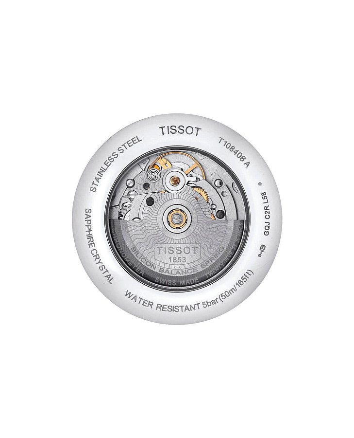 Часы Tissot Ballade Powermatic 80 COSC T108.408.26.037.00 — сталь металл, Швейцария